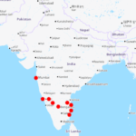 2003 nach Mumbai - Kawa - Jogfalls - Bellur Hallibed - Bangalore - Tirupatti - Chennai - Mahabalipuram - Pundicherry