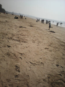Der Juhu Beach in Mumbai, Maharestra. / The Juhu Beach in Mumbai, Maharestra.