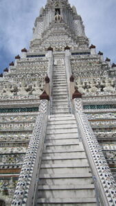 Tempel in Bangkok. / Temple in Bangkok.