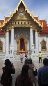 Der „Marble Temple“ in Bangkok. / The ‘Marble Temple’ in Bangkok.